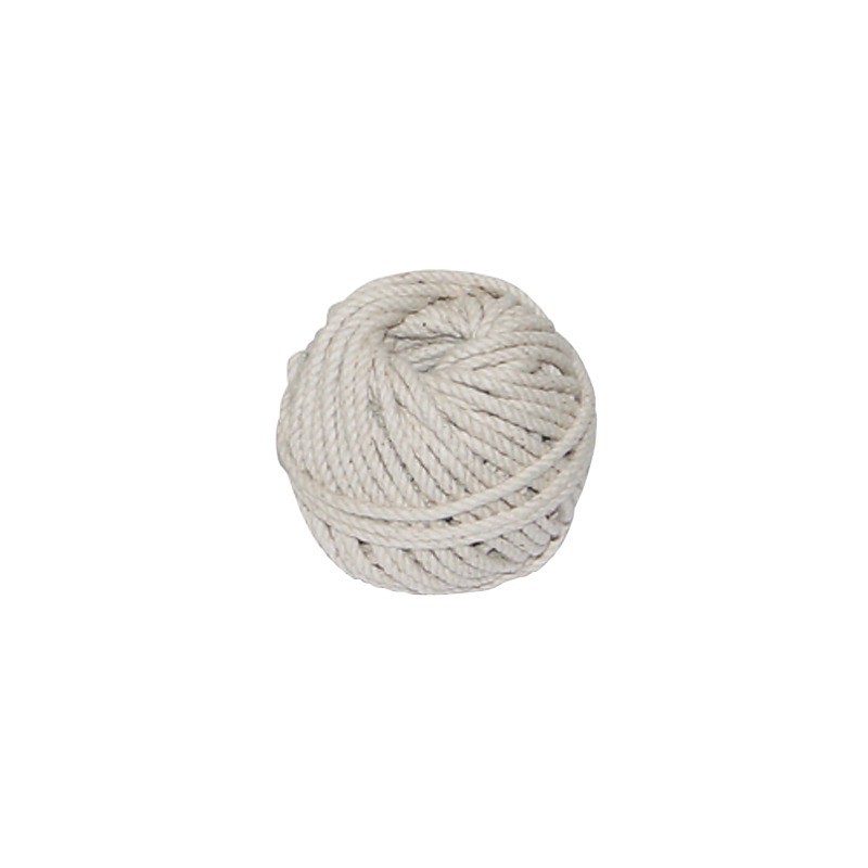 CORDEAU COTON TRESSE 2MM  X 100GR