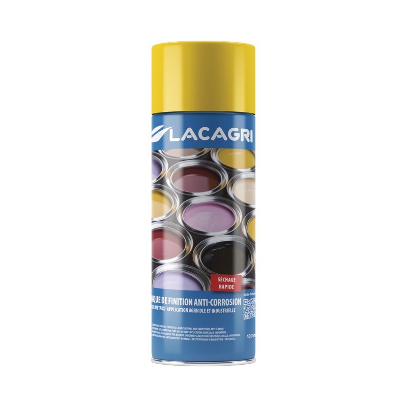 PEINTURE DE FINITION JAUNE VIF JCB CATERPILLAR AEROSOL 400ML