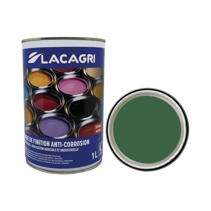 PEINTURE DE FINITION VERT PLATINE CLEMENS POT 1L