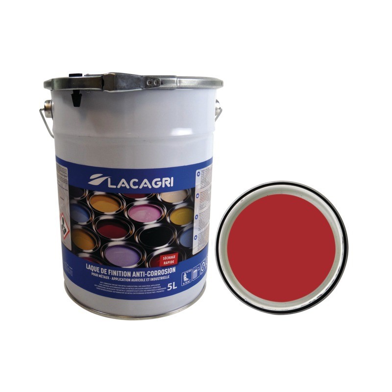 PEINTURE DE FINITION ROUGE MASSEY FERGUSON SEAU 5L