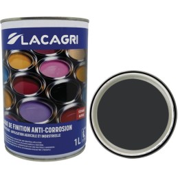 PEINTURE DE FINITION GRIS NOIR POT 1L