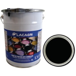 PEINTURE DE FINITION NOIR MAT POT DE 5L