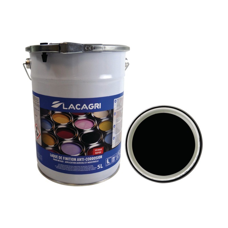 PEINTURE DE FINITION NOIR MAT POT DE 5L