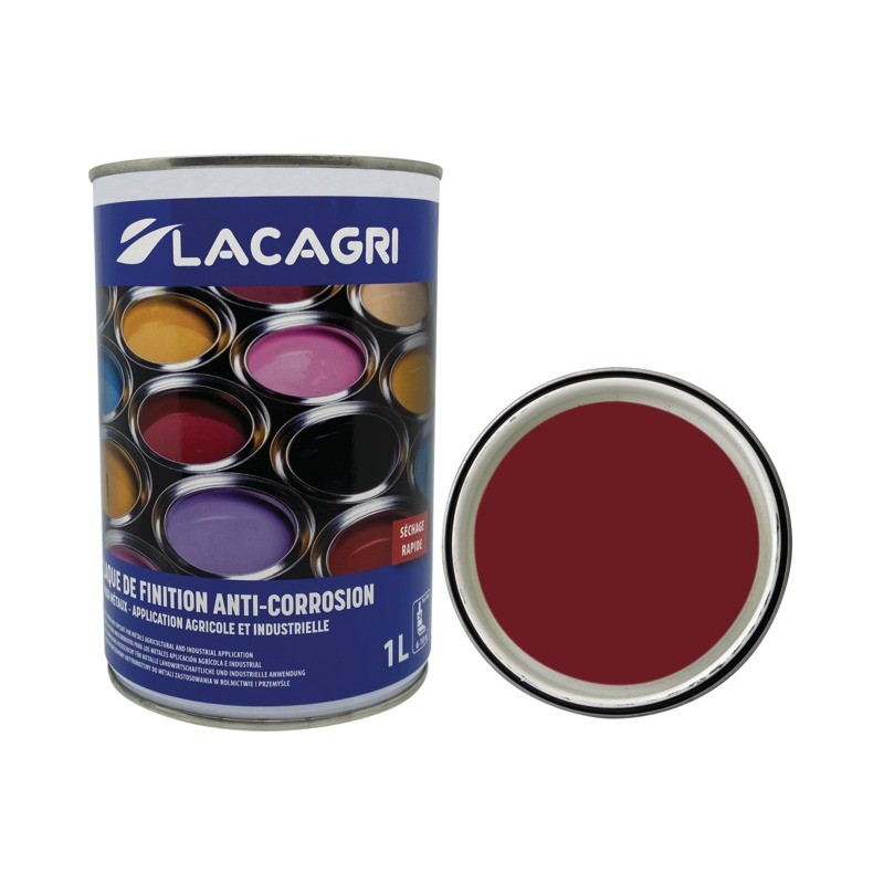 PEINTURE DE FINITION ROUGE POURPRE POT 1L