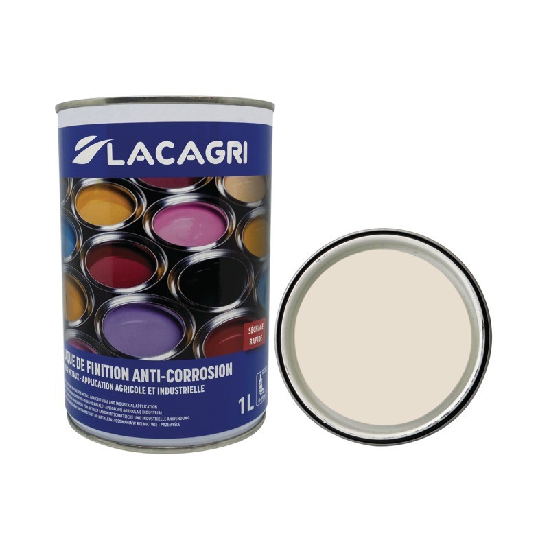 PEINTURE DE FINITION BLANC CREME POT 1L