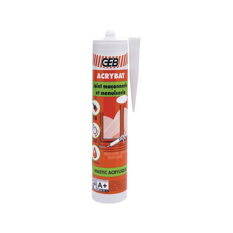 MASTIC ACRYBAT CARTOUCHE 310 ml GRIS