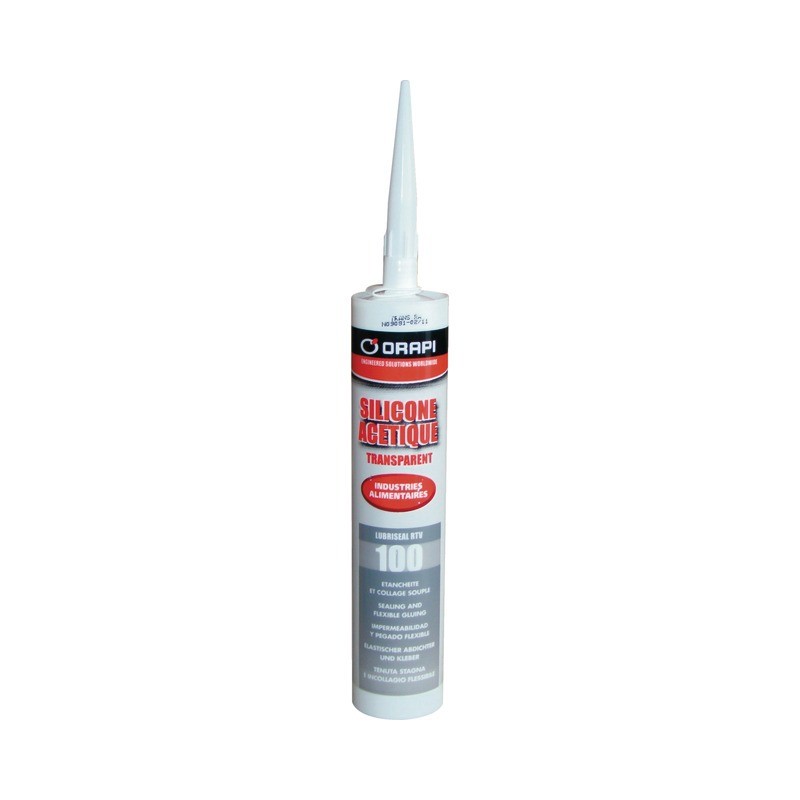 JOINT LUBRISEAL RTV 100 CARTOUCHE 310ML ORAPI