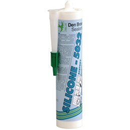 MASTIC SILICONE 5032 BLANC CARTOUCHE 300ML