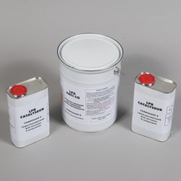 PEINTURE ANTI-CORROSION GRIS FONCE PANTONE 405C POT DE 5L