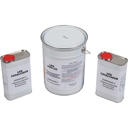 PEINTURE ANTI-CORROSION GRIS CLAIR RAL 7047 POT DE 5L