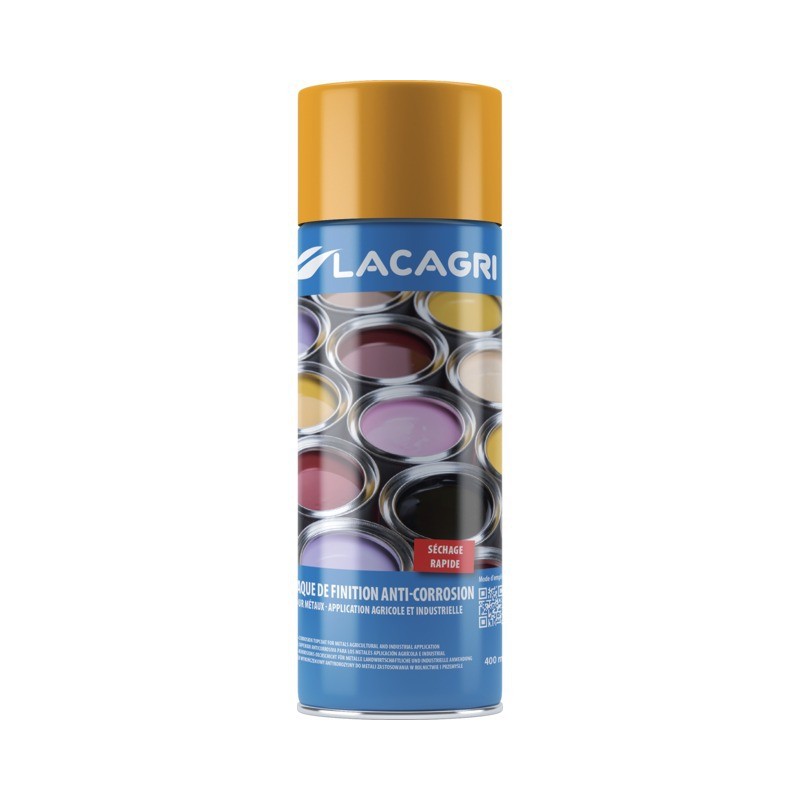 PEINTURE DE FINITION JAUNE LUCAS AEROSOL 400ML