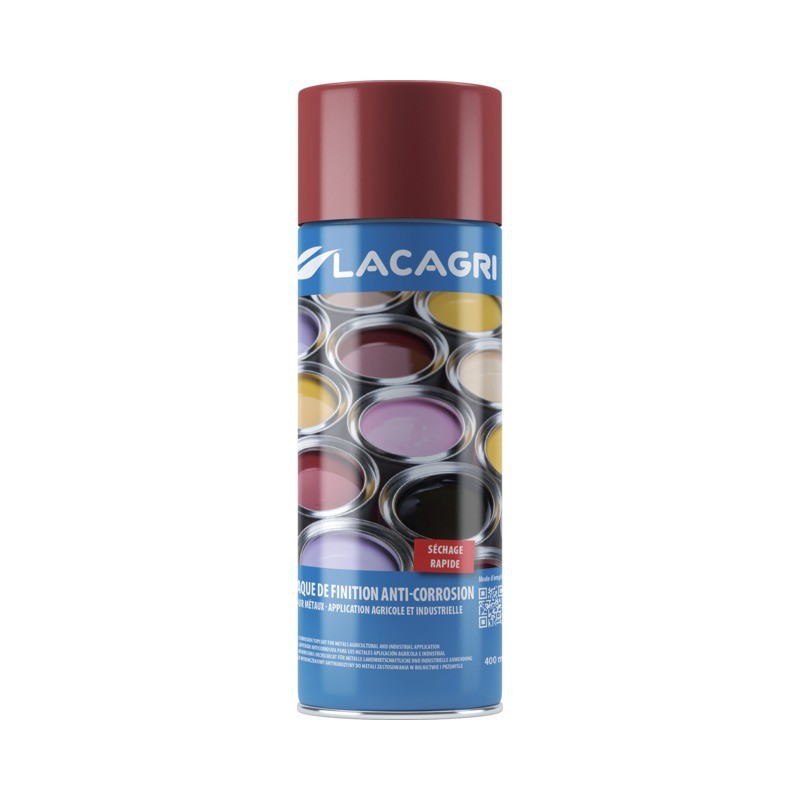 PEINTURE DE FINITION ROUGE FONCE MC CORMICK AEROSOL 400ML