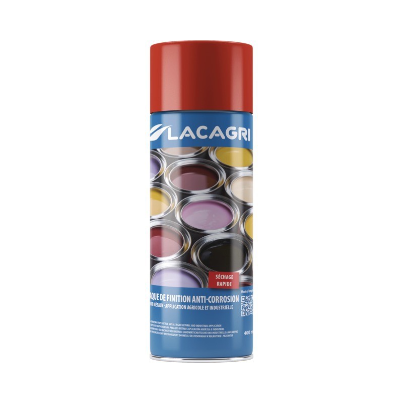 PEINTURE DE FINITION ROUGE UNIA AEROSOL 400ML