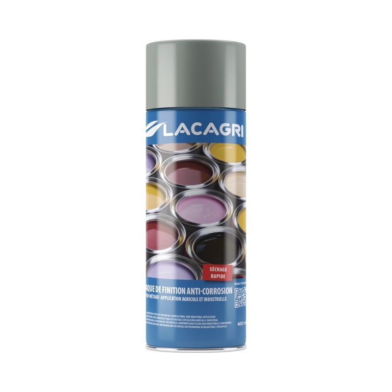 PEINTURE DE FINITION GRIS MAT GALVANISE AEROSOL 400ML