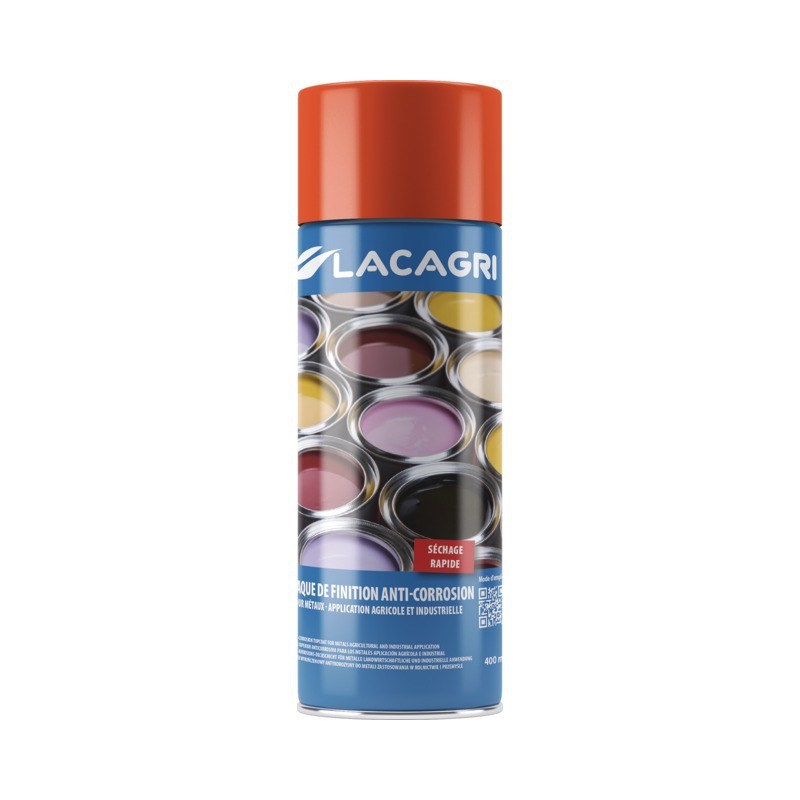 PEINTURE DE FINITION ORANGE BRILLANT AEROSOL 400ML