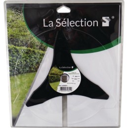 LAME DEBROUSSAILLEUSE TAILLIS 3 DENTS 250MM AL 25,4MM