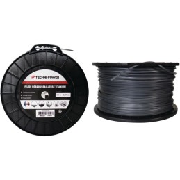 FIL NYLON DOUBLE PEAU TECHNI POWER TITANIUM Ø2,5 MM / 191 M