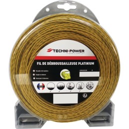 FIL NYLON TORSADE PLATINIUM TECHNI POWER Ø1,6MM / 79 M