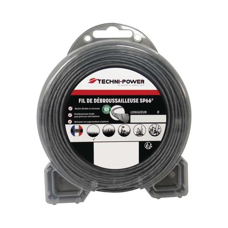 FIL NYLON SP66 TECHNI POWER Ø1,6MM / 15 M