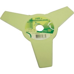 LAME DEBROUSSAILLEUSE NYLON 3 DENTS 250MM AL 25,4MM