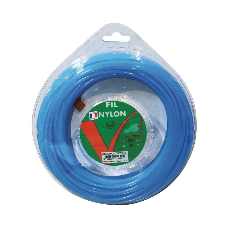 FIL NYLON ROND KEVLAR STERENN Ø3,3MM 45M