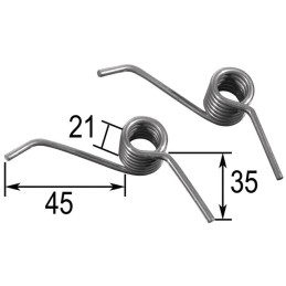 RESSORTS Ø14 POUR LAME EMOUSSEUSE