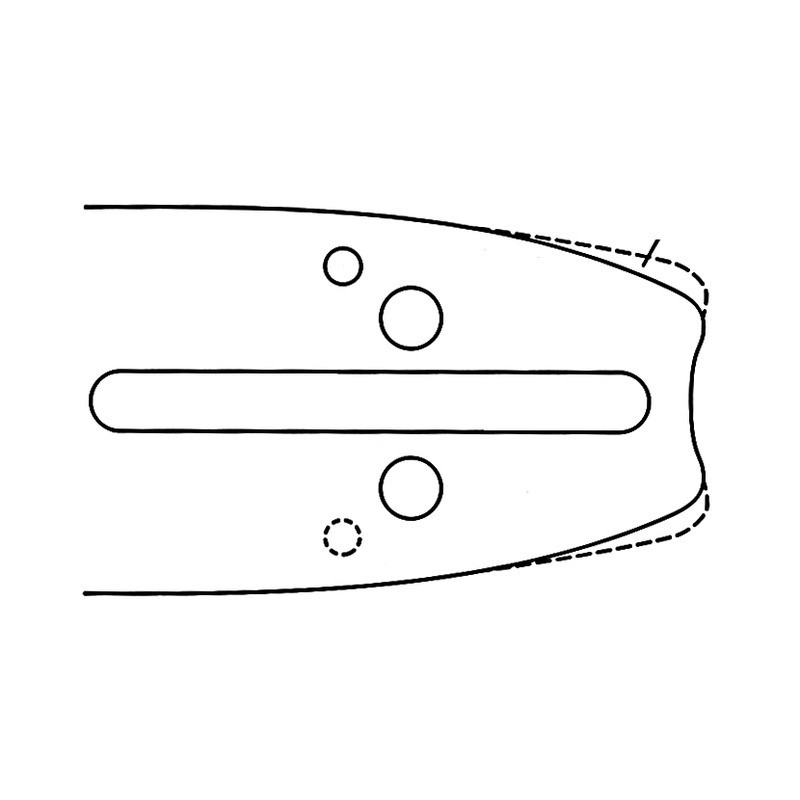 GUIDE 40CM 3/8"LP 050"57E (EQUIVALENT 160SDEA095)