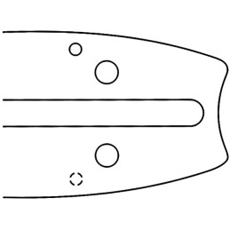 GUIDE 60CM 3/8" 058" 84E (EQUIVALENT 248RNDD009)