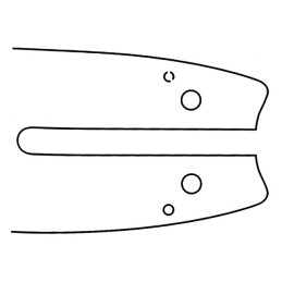 GUIDE 35CM 3/8"LP 050" 50E (EQUIVALENT 140SDEA074)