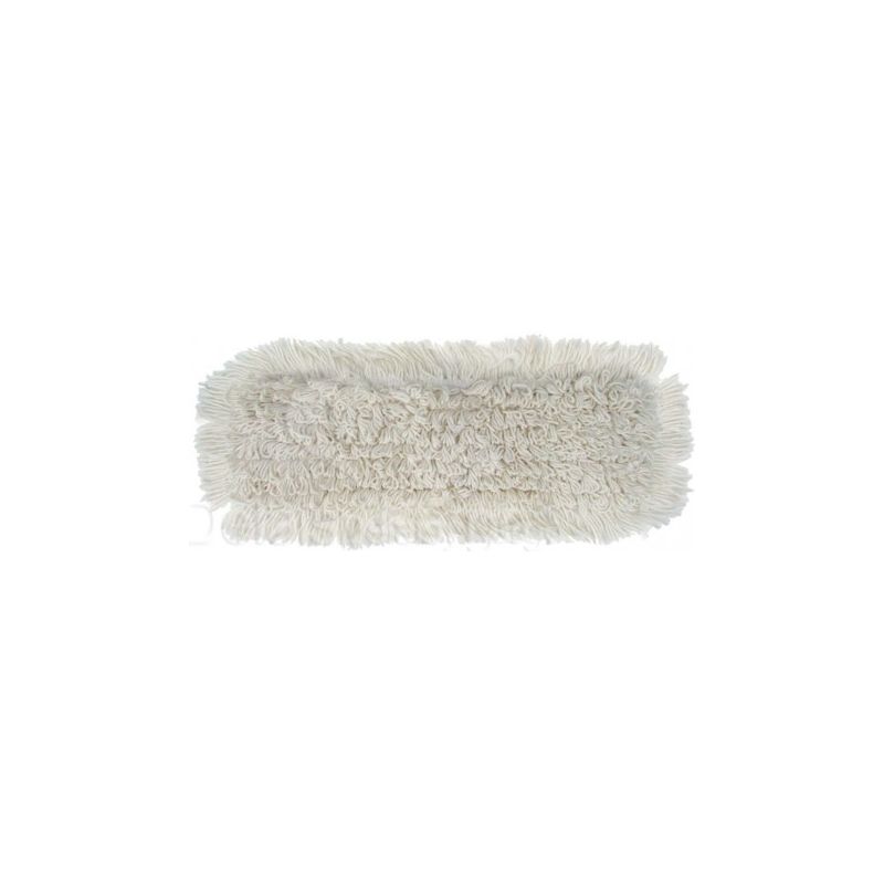 Frange coton L 40cm poches et languettes