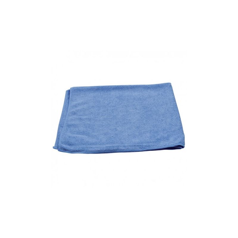 Serpillère microfibre bleue 50x60cm - Sachet de 5