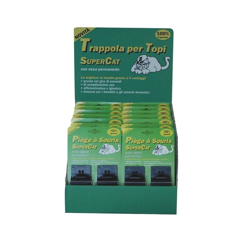 PIEGE A SOURIS LE CARTON PRESENTOIR DE 14 KIT