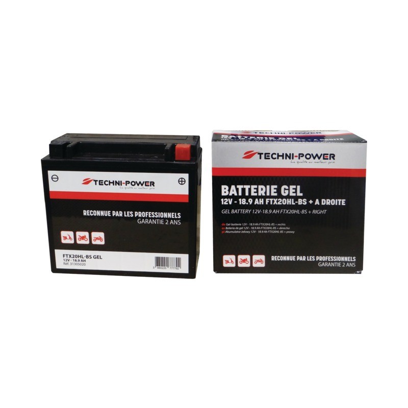 BATTERIE GEL FTX20HL-BS