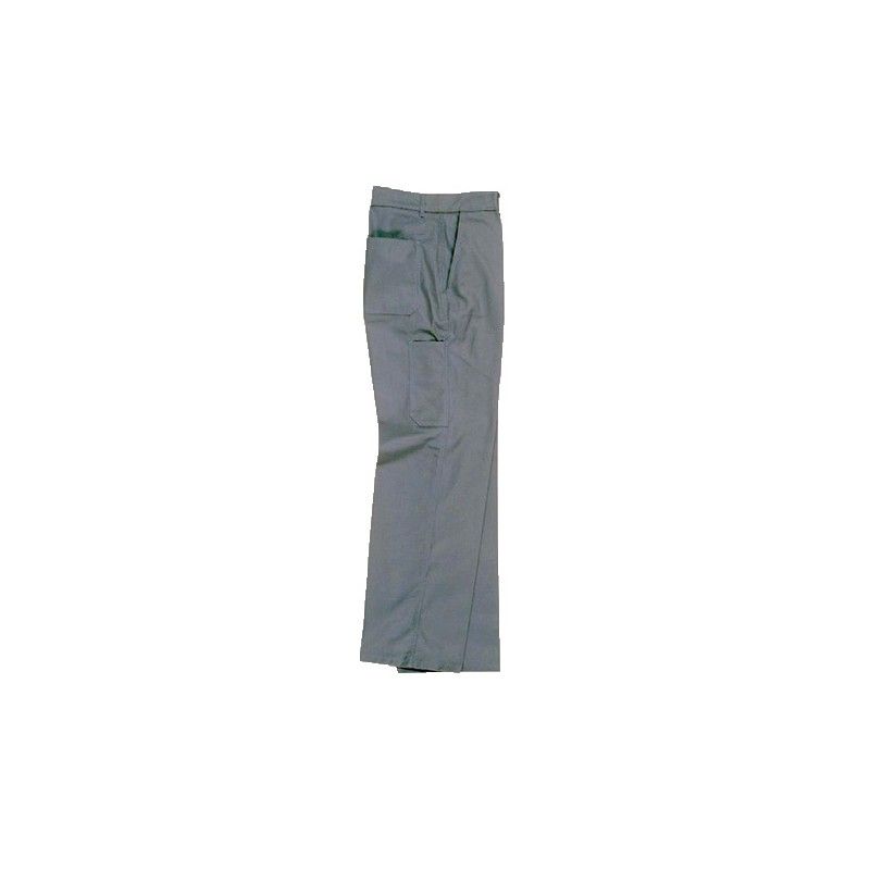 Pantalon de travail 65%coton 35%polyester ADRIEN (Bleu ou Gris 36à60)