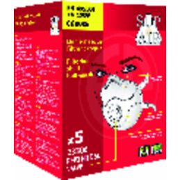 Masque FFP3 NR D SL Coque valve PREMIUM (boîte de 5 pièces)