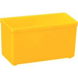 CASIER DE RANGEMENT JAUNE L101MM P50,5MM H63MM POUR TIROIR ET MALLETTE