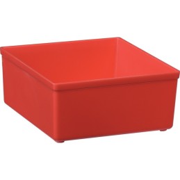 CASIER DE RANGEMENT ROUGE L110MM P100MM H45MM POUR TIROIR ET MALLETTE