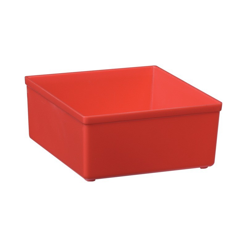 CASIER DE RANGEMENT ROUGE L110MM P100MM H45MM POUR TIROIR ET MALLETTE