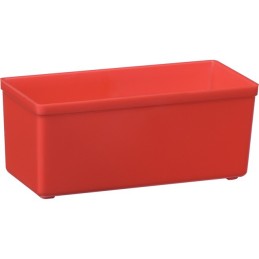 CASIER DE RANGEMENT ROUGE L110MM P50MM H45MM POUR TIROIR ET MALLETTE