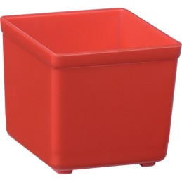 CASIER DE RANGEMENT ROUGE L55MM P50MM H45MM POUR TIROIR ET MALLETTE