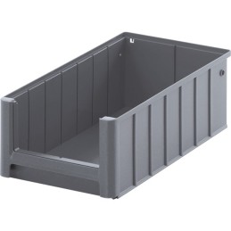 BAC DE STOCKAGE 4214 GRIS RAL 7001 234x140x400 MM