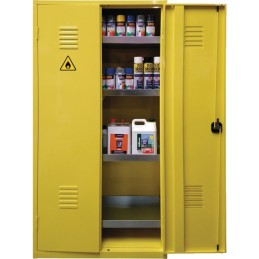 ARMOIRE PHYTOSANITAIRE METAL EPOXY JAUNE