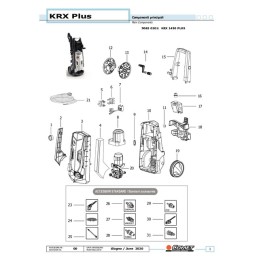 NETTOYEUR EAU FROIDE KRX 1450 PLUS 8L/MIN 160 BAR