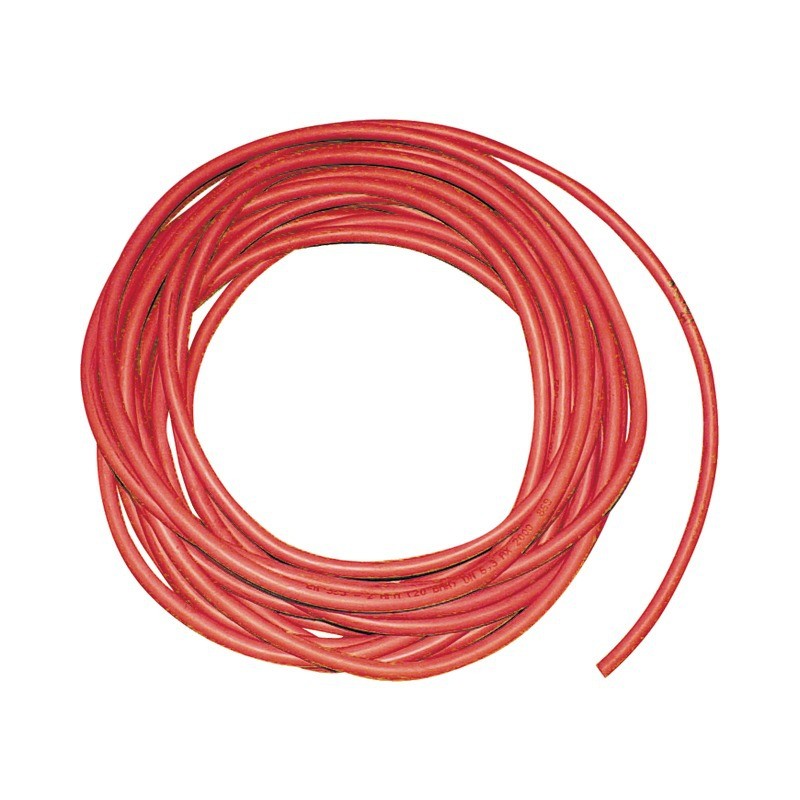 TUYAU SOUDURE ACETHYLENE ROUGE Ø6mm ROULEAU DE 20M