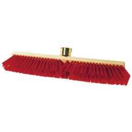 BALAI PVC ROUGE MAT          60CM SANS MANCHE