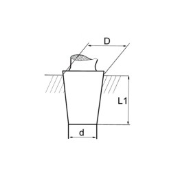 CONE MORSE CM2 B16