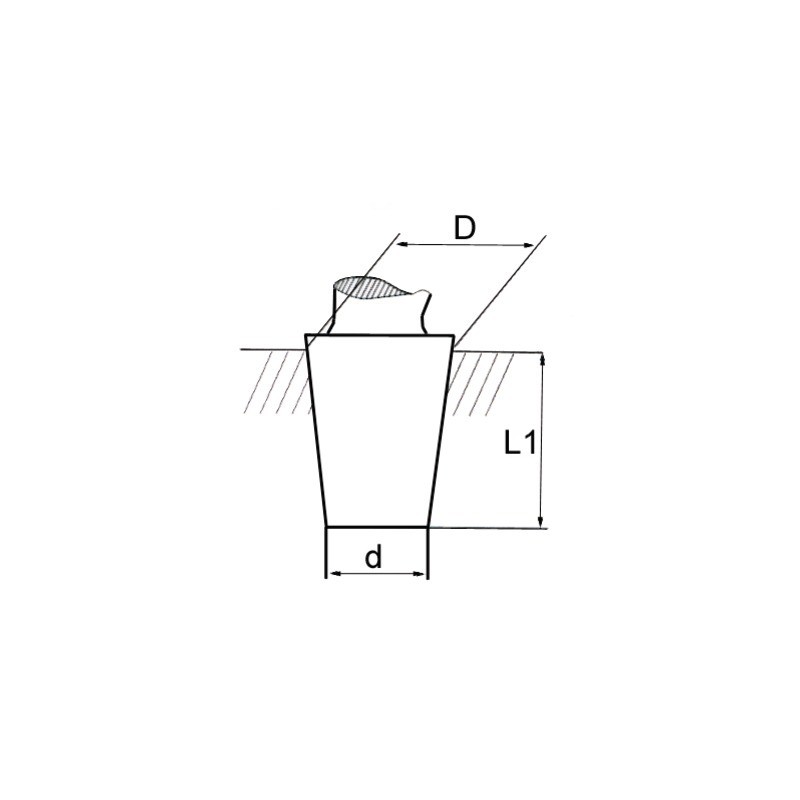 CONE MORSE CM3 B16