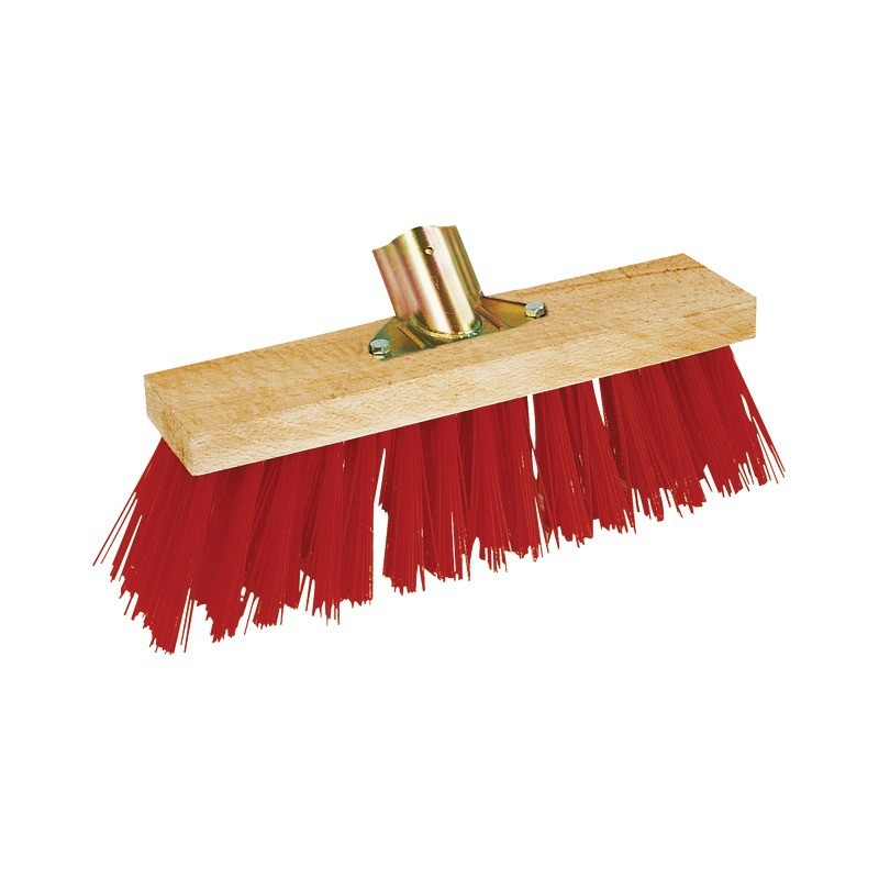 BALAI PVC 60 CM ROUGE SANS MANCHE