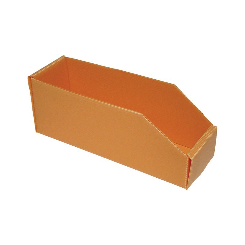 BOITE ORANGE PLASTIBOX 280X90X105/70