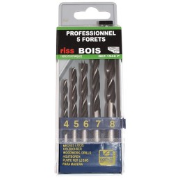 FORETS 4A8 BOIS 3 POINTES COFFRET 5 PIECES